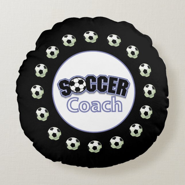 Soccer Coach Tack, Bollar Rund Kudde (Framsidan)
