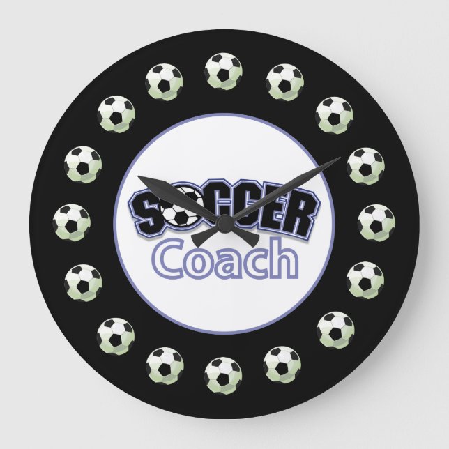 Soccer Coach Tack, Bollar Stor Klocka (Framsida)