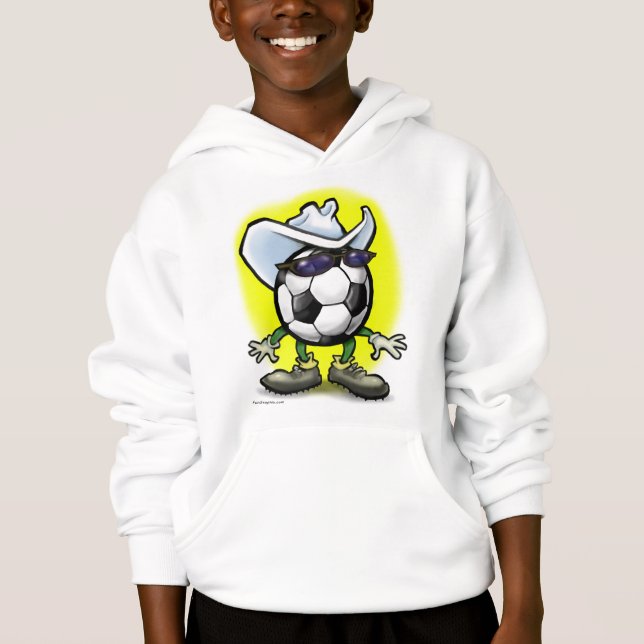 Soccer Cowboy Tee Shirt (Framsida)