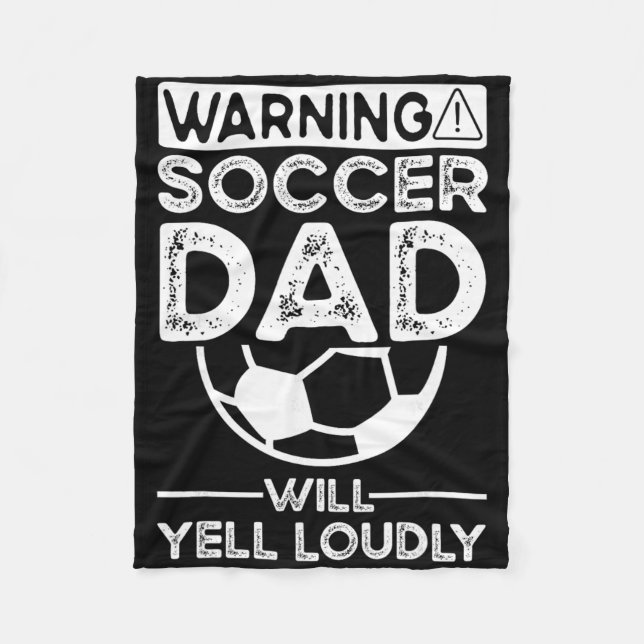 Soccer Dad _7  Fleecefilt (Framsidan)