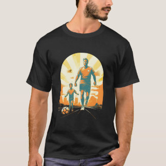 Soccer Dad Father Son Soccer Player Football Sport T Shirt