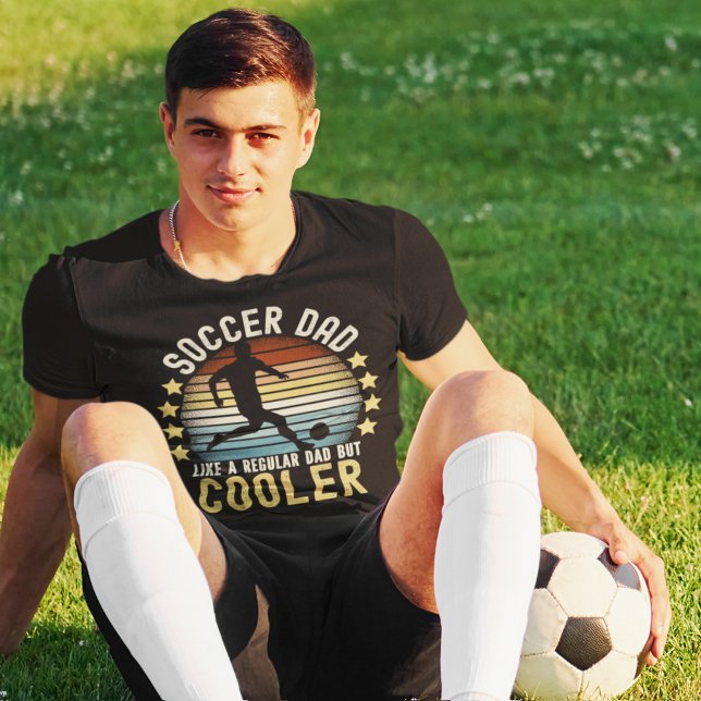 Soccer Dad Like a Regular Dad But Cooler T Shirt (Skapare uppladdad)