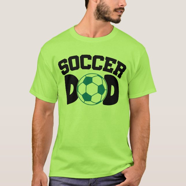 Soccer Dad  T Shirt (Framsida)