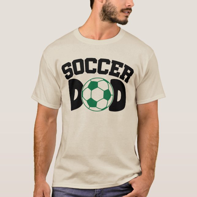 Soccer Dad  T Shirt (Framsida)