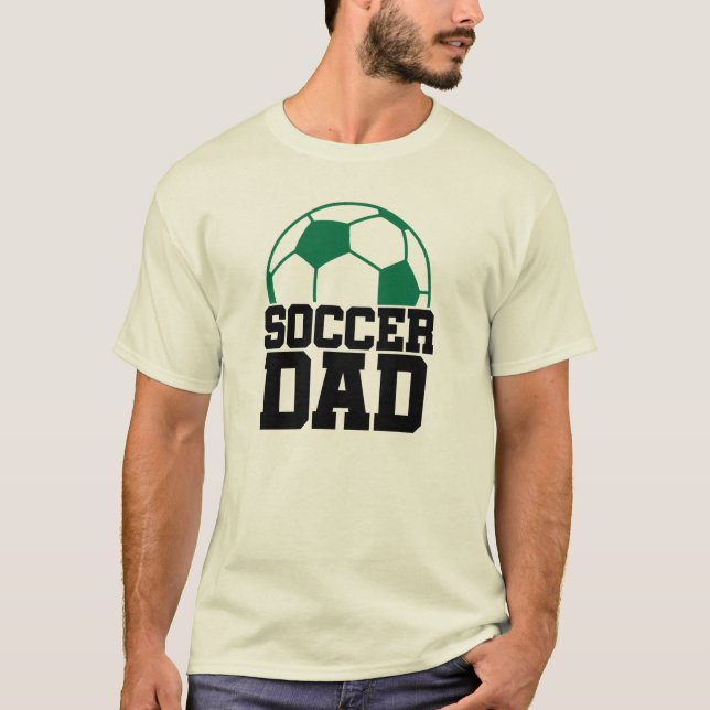 Soccer Dad  T Shirt (Framsida)