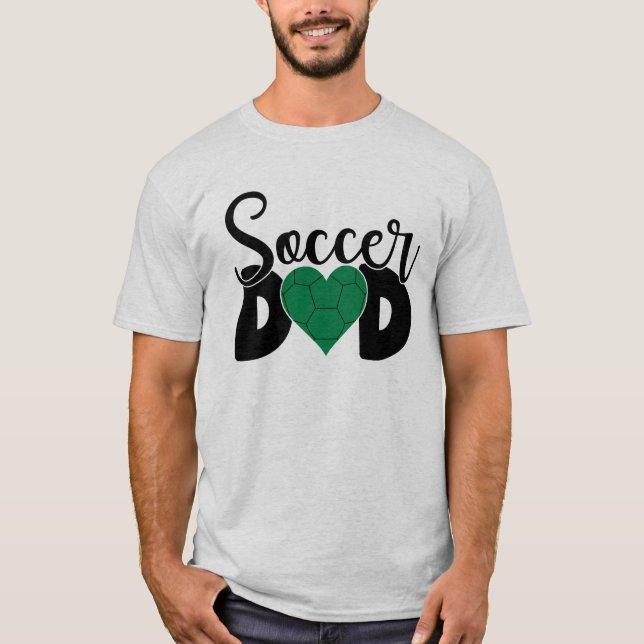 Soccer Dad  T Shirt (Framsida)