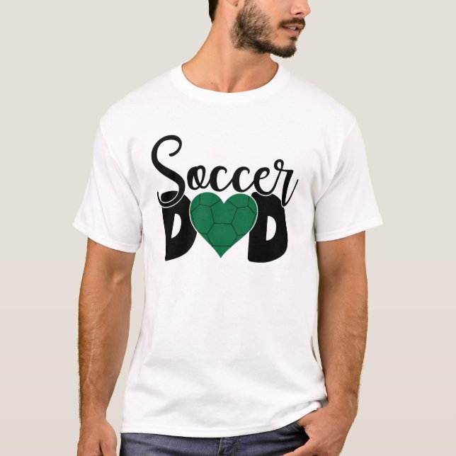 Soccer Dad  T Shirt (Framsida)
