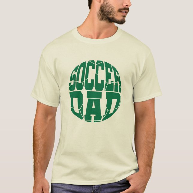 Soccer Dad  T Shirt (Framsida)