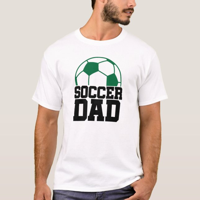 Soccer Dad  T Shirt (Framsida)