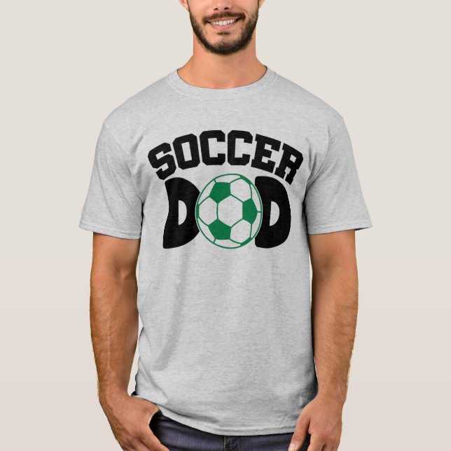 Soccer Dad  T Shirt (Framsida)