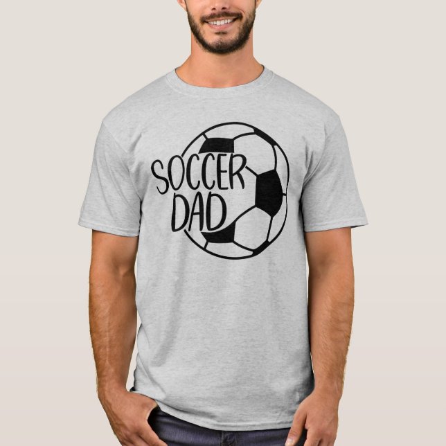 Soccer Dad  T Shirt (Framsida)