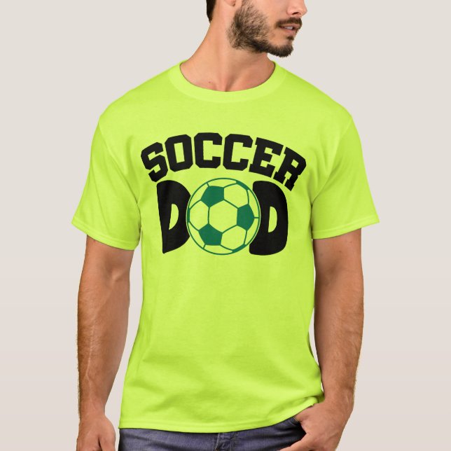 Soccer Dad  T Shirt (Framsida)
