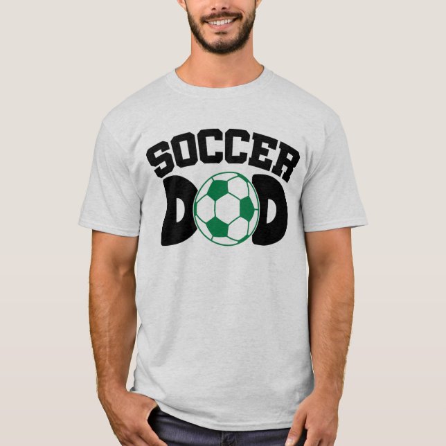 Soccer Dad  T Shirt (Framsida)