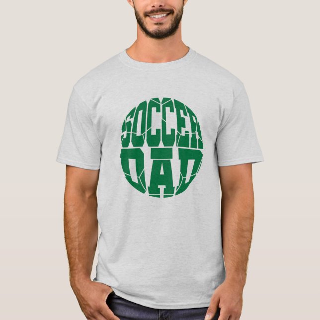 Soccer Dad  T Shirt (Framsida)