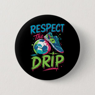 Soccer Drip Smältande Glass Respekt För Drip Pojke Knapp
