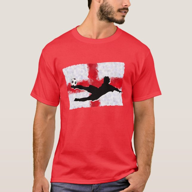Soccer-England Tee Shirt (Framsida)