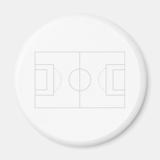 Soccer fält magnet (Framsidan)