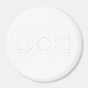 Soccer fält magnet