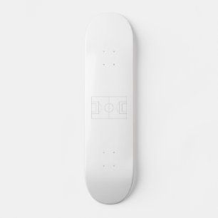 Soccer fält mini skateboard bräda 18,5 cm