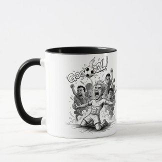 Soccer Fans Goal Celebration Mug Mugg