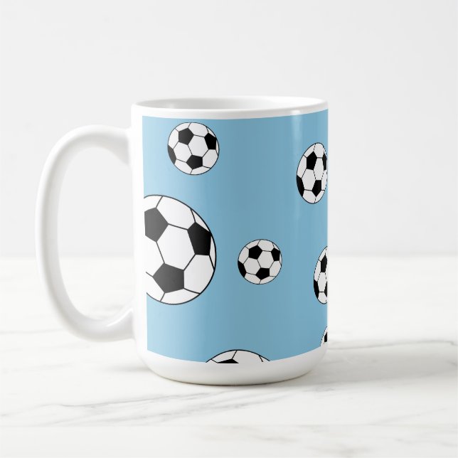 Soccer Football Kaffemugg (Vänster)