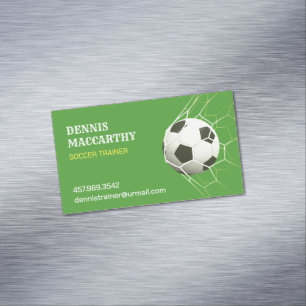 Soccer Futball Magnetiska Visitkort