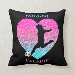 Soccer Girl Dekorativ kudde