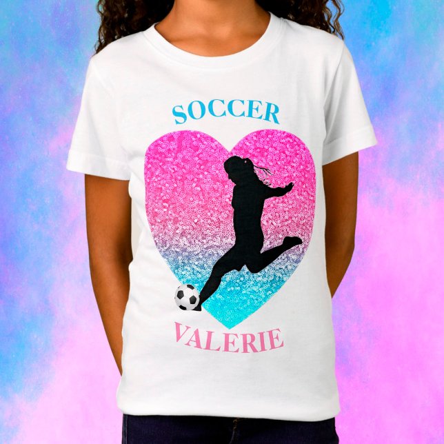 Soccer Girl T-Shirt (Skapare uppladdad)