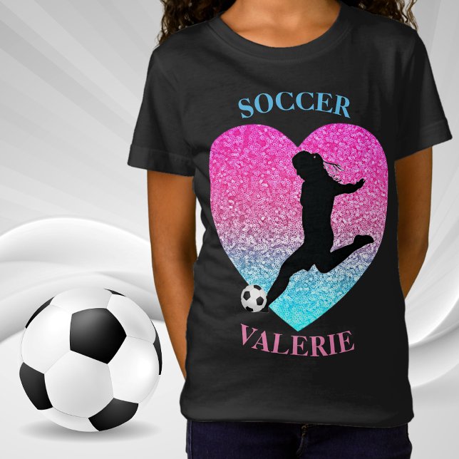 Soccer Girl T-Shirt (Skapare uppladdad)