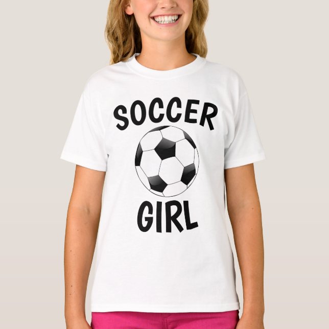 SOCCER GIRL t-shirts (Framsida)