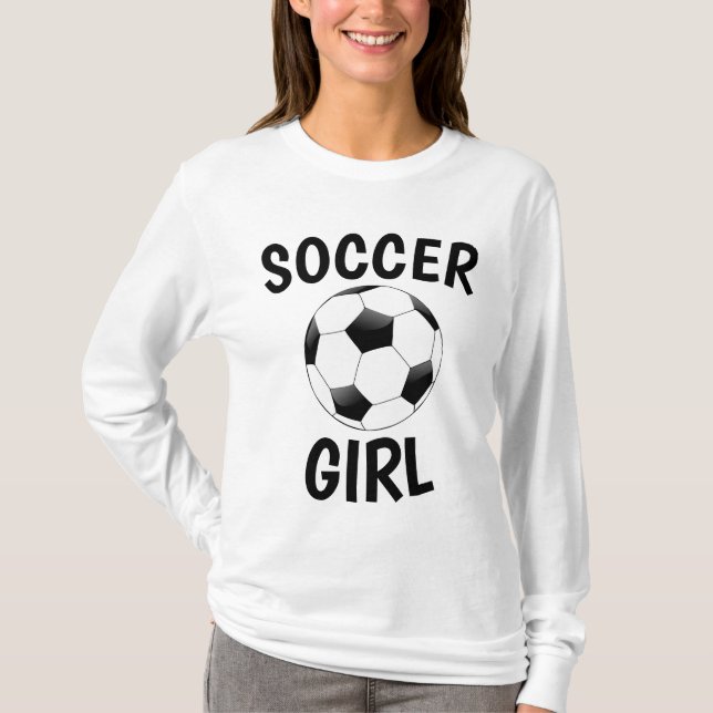 SOCCER GIRL t-shirts (Framsida)