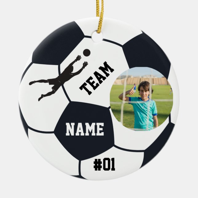 Soccer Goalie Ornament Goalkeeper Football Sports  (Framsidan)
