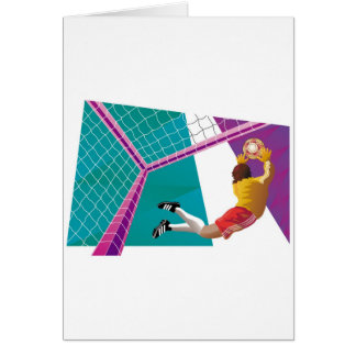 Soccer Goalkeeper Hälsningskort