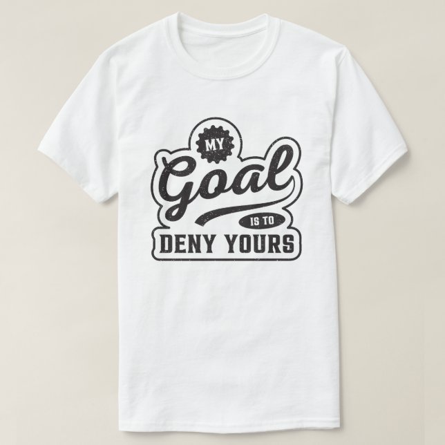 Soccer Goalkeeper T Shirt (Design framsida)