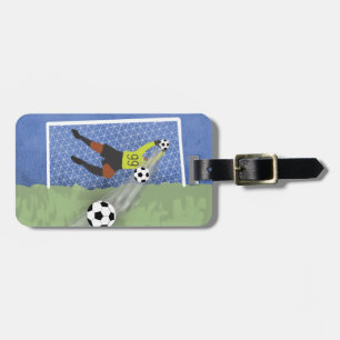 Soccer Goalkeeper Teckning Gym Bag Bagagebricka