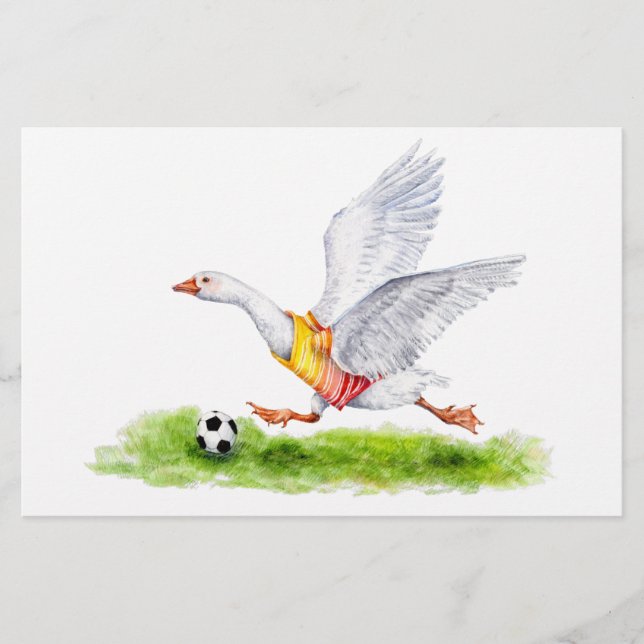 Soccer Goose Brevpapper (Framsida)