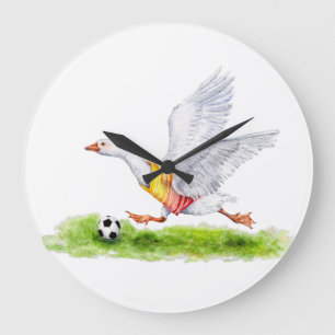 Soccer Goose Stor Klocka