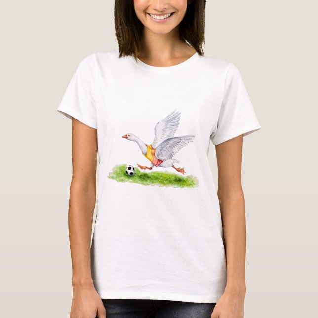 Soccer Goose T Shirt (Framsida)