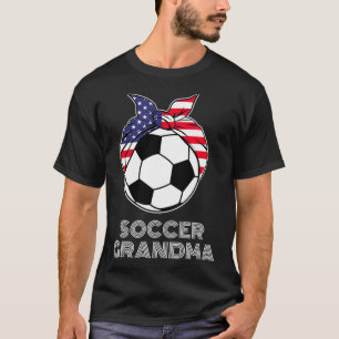 Soccer Grandma Jersey Grandparent American Soccer T Shirt