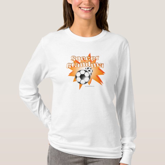 Soccer Grandma T-shirt (Framsida)
