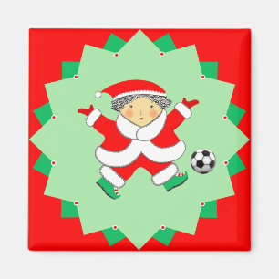 Soccer Helgdag Gift Stocking Stuffers Magnet