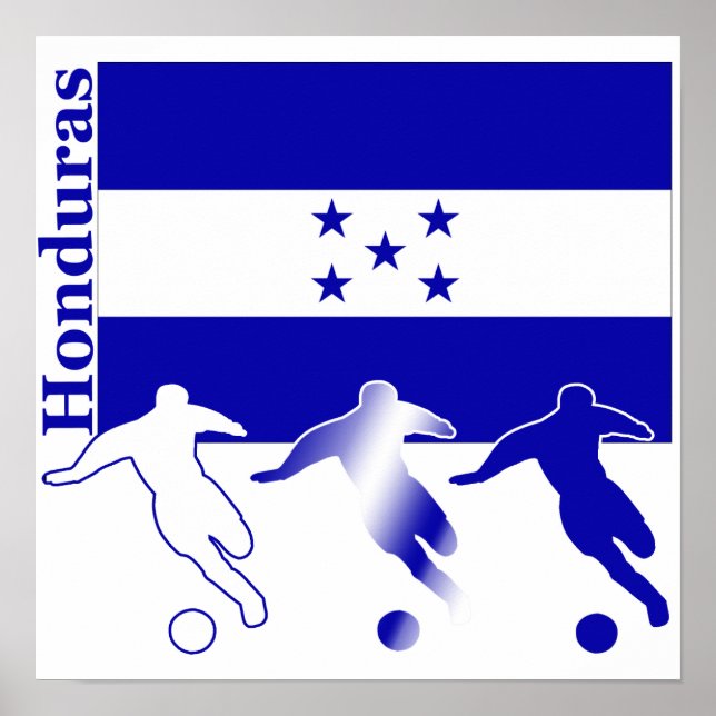 Soccer Honduras Poster (Framsidan)