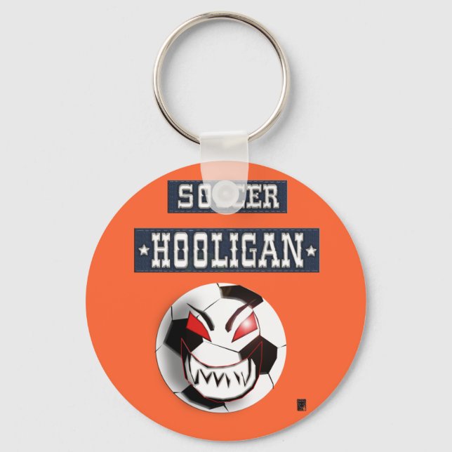 soccer hooligan nyckelring (Framsida)