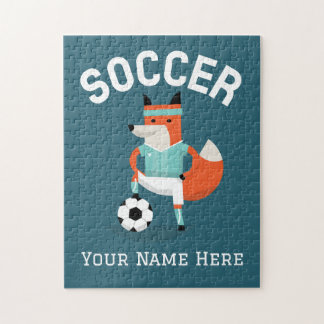 Soccer jigszle Puzzle Pussel