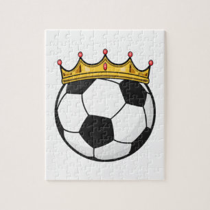 Soccer Krona Queen Pussel