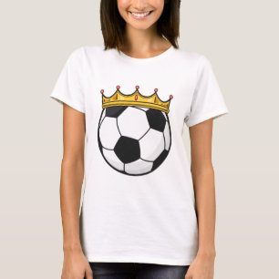 Soccer Krona Queen T Shirt