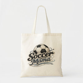 Soccer Mama Tote Bag – Vintage Game Day Sports Mom Tygkasse
