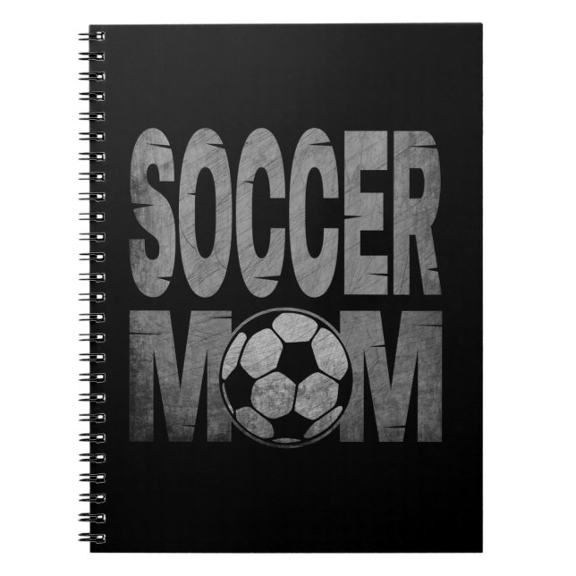 SOCCER MAMMA GIFT ANTECKNINGSBOK (Framsidan)