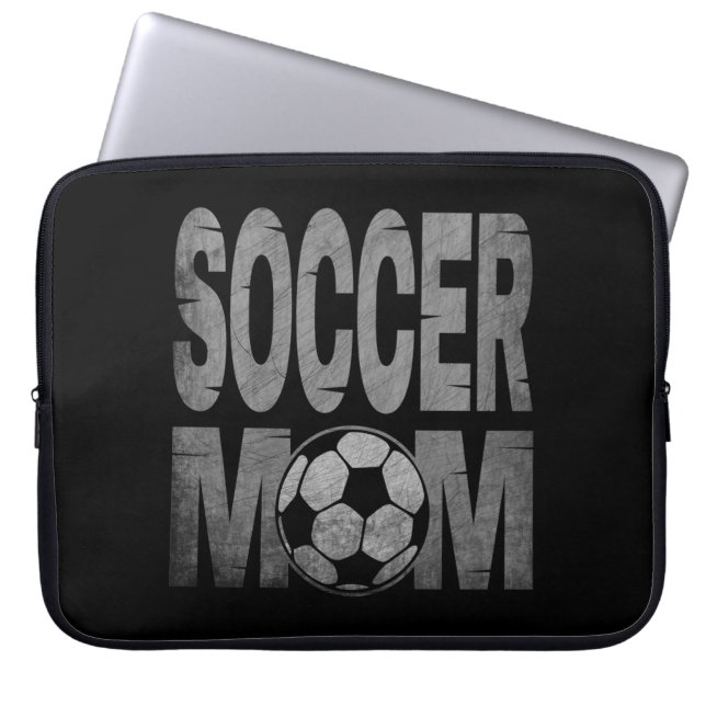 SOCCER MAMMA GIFT LAPTOP FODRAL (Framsidan)
