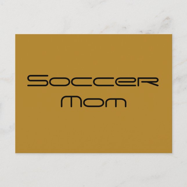 Soccer mamma, hänvisning till Allison hendrix från Vykort (Framsida)